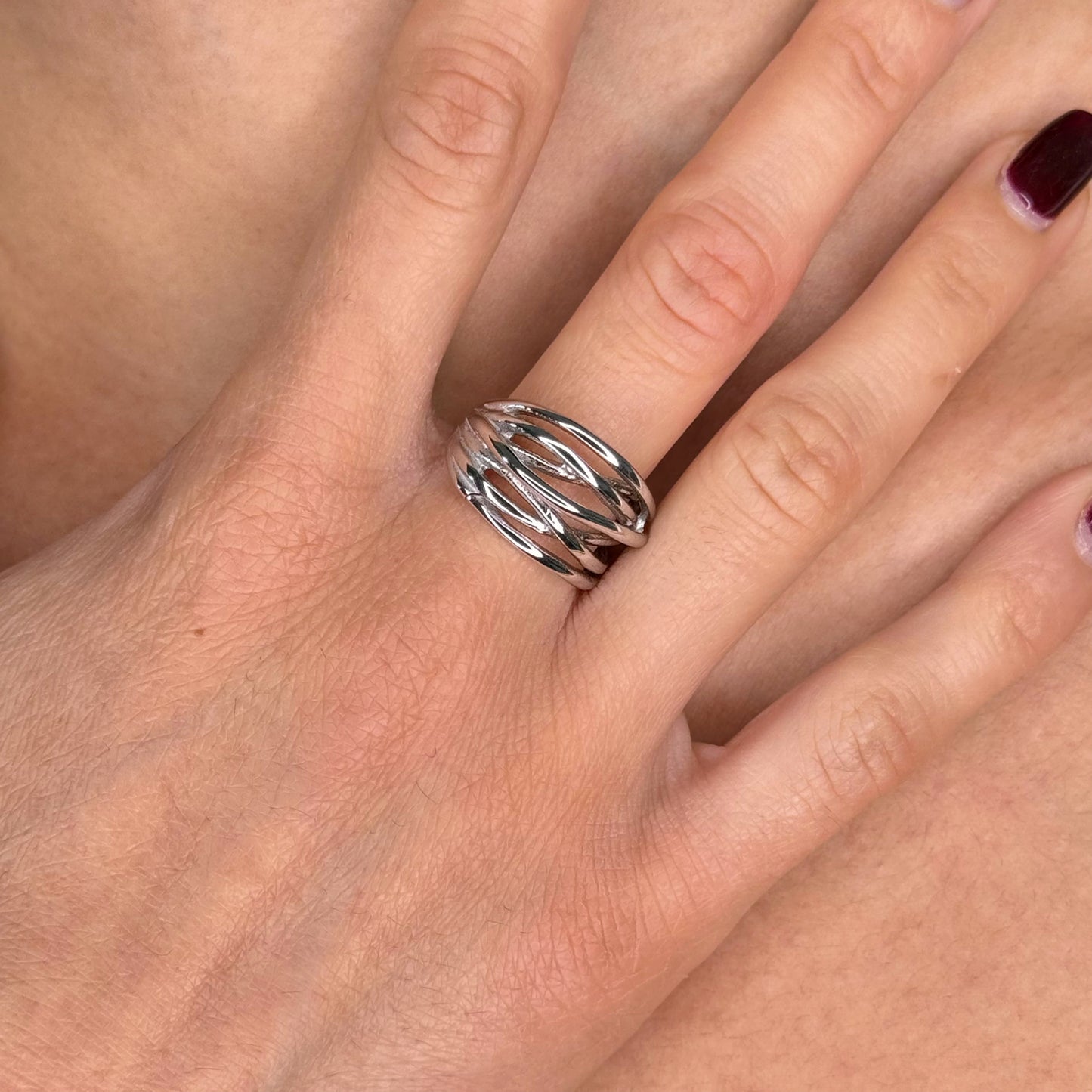 Anello Wave Twist