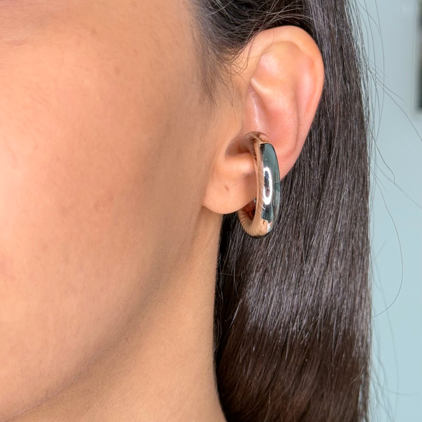 Ear Cuff Slim C-Caterpillar