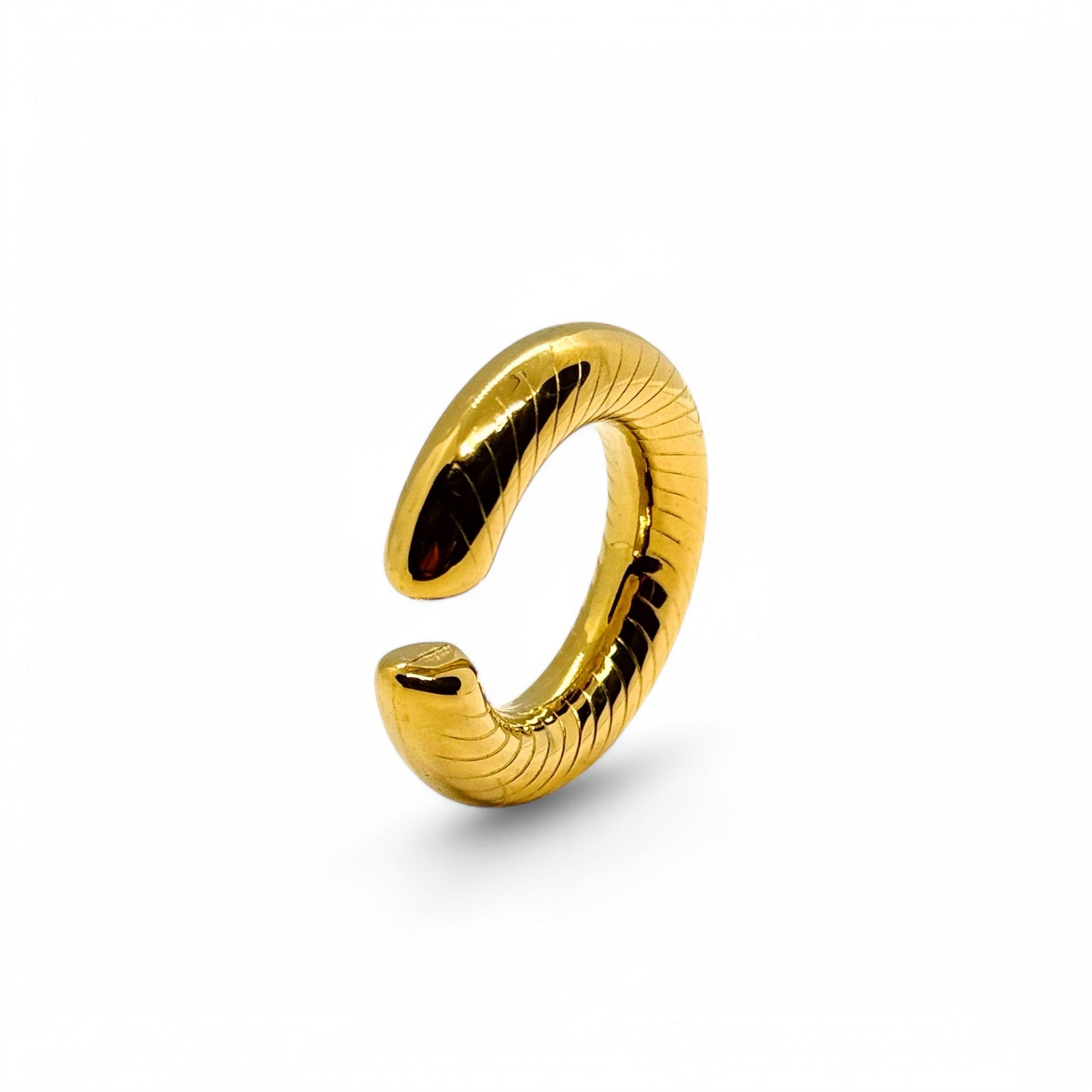 Ear Cuff Slim C-Caterpillar