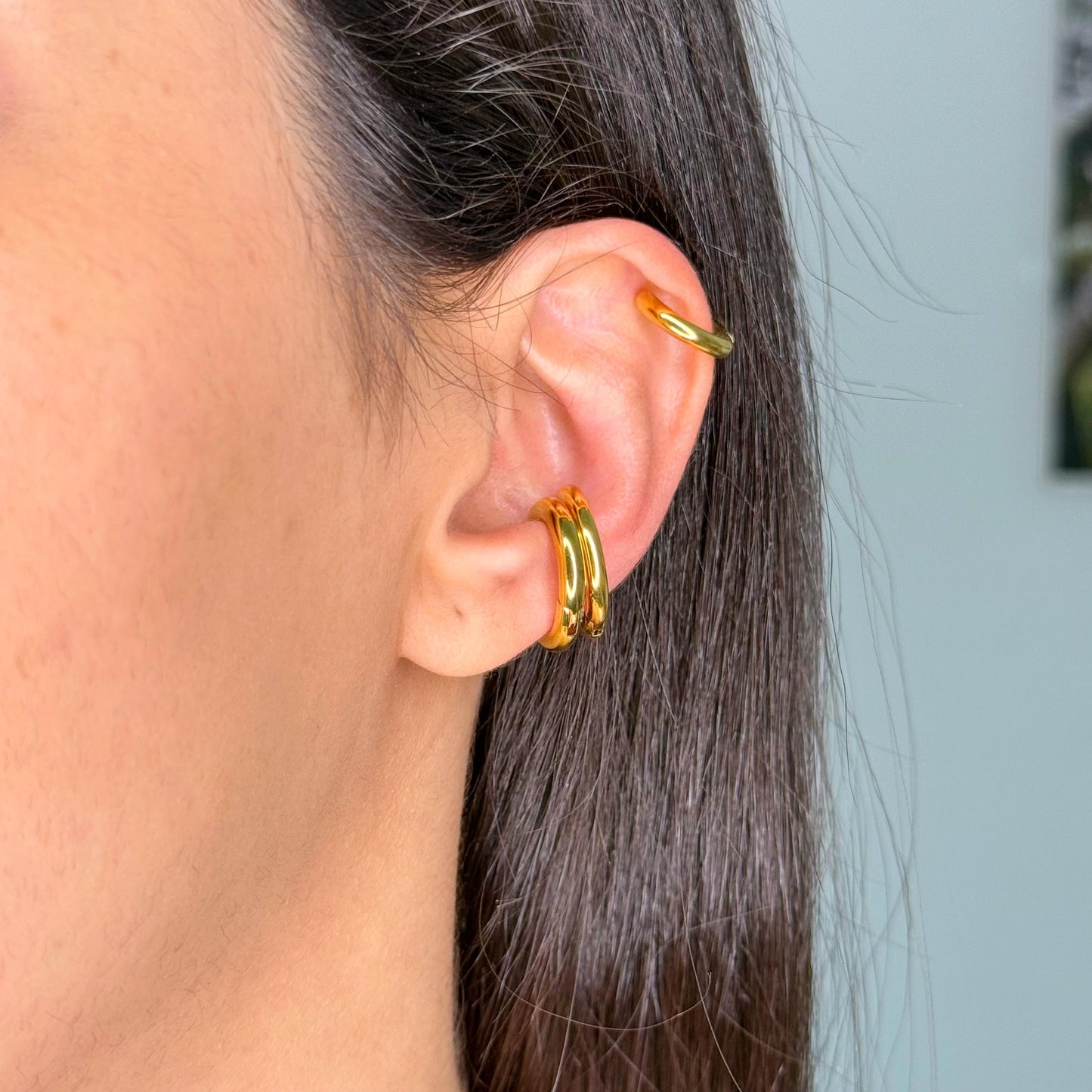 Ear Cuff Tris di Hoop