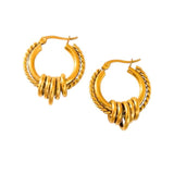 Orecchini Hanging Circles