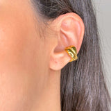Ear Cuff Golden Layers