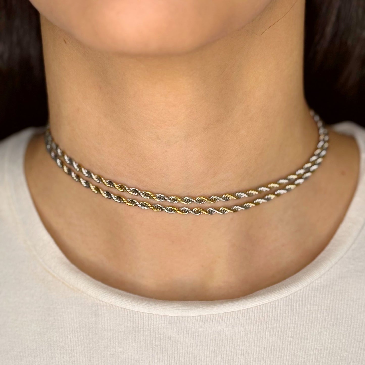 Collana Dual Intreccio