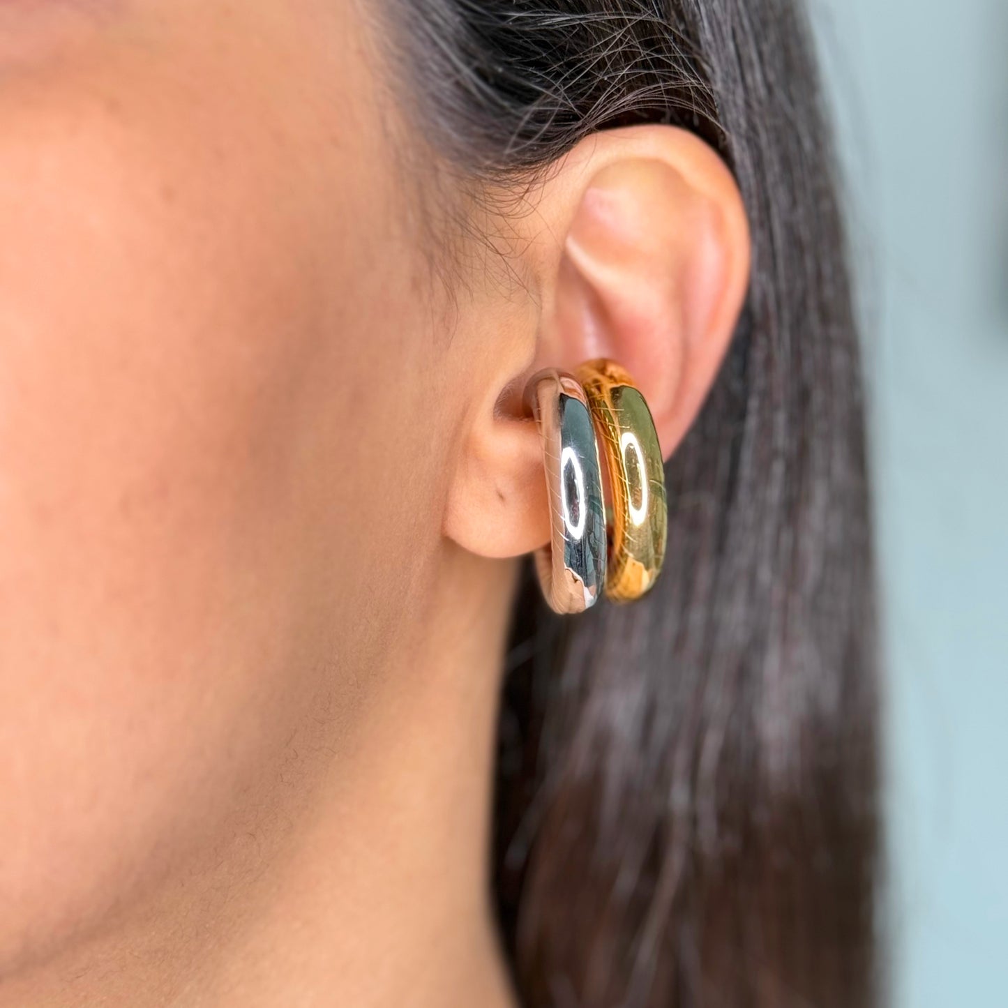 Ear Cuff Slim C-Caterpillar