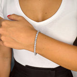 Bracciale Paddle Neve 4mm