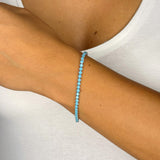 Bracciale Paddle Azzurro Opaco