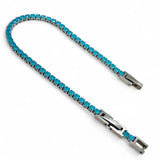 Bracciale Paddle Azzurro Opaco