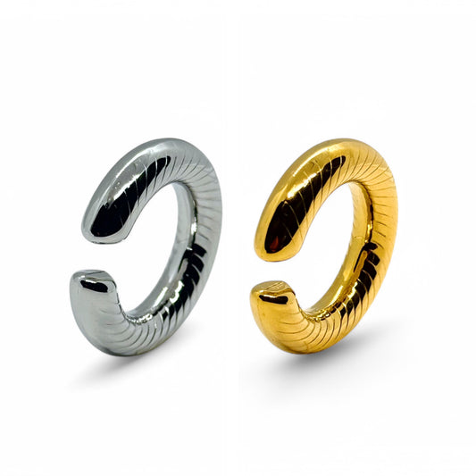 Ear Cuff Slim C-Caterpillar