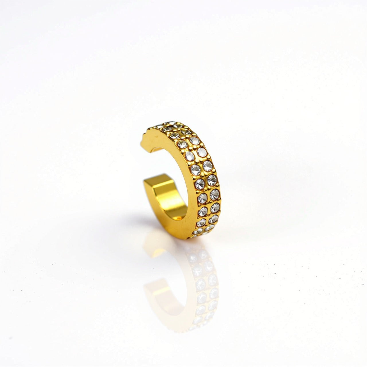 Ear Cuff Square Zirconato