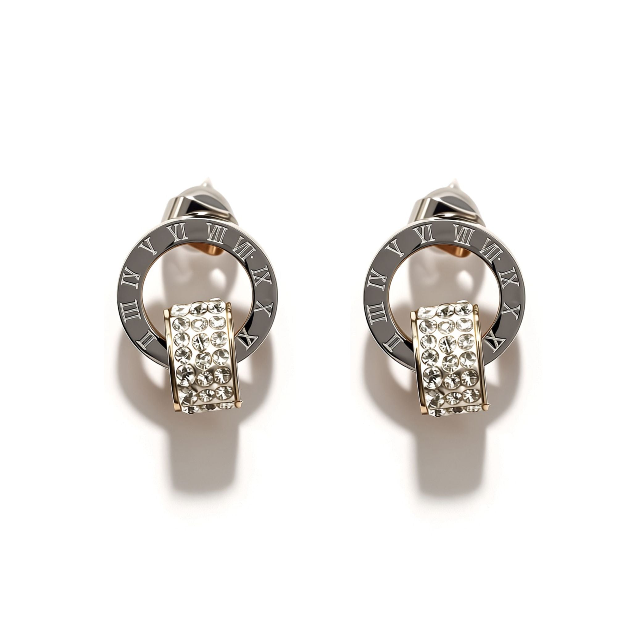 Orecchini Impero White