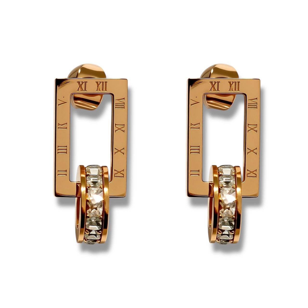 Orecchini Impero Square