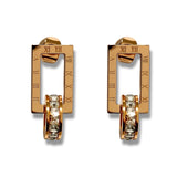 Orecchini Impero Square