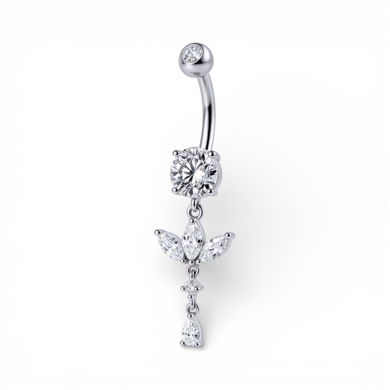 Navel Piercing Royal Lily