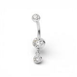 Navel Piercing Gemma Drop