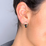 Orecchini Impero Black