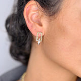 Orecchini Impero Square