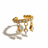 Ear Cuff Tre Luci